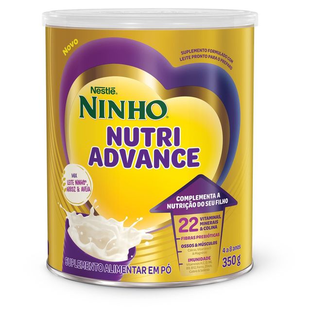 Suplemento Alimentar Infantil NINHO NutriAdvance 350g
