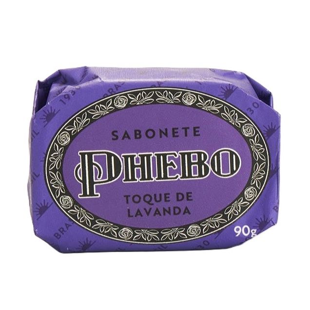 Sabonete Barra Vegetal Toque de Lavanda Phebo Envoltório 90g — foto 2