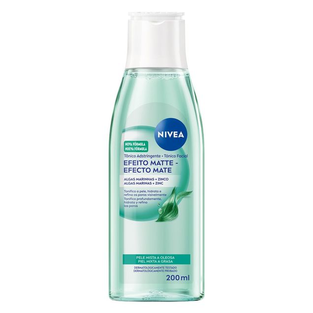 Tônico Adstringente Facial Nivea Controle do Brilho 200ml